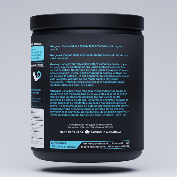 Research-backed pre-workout